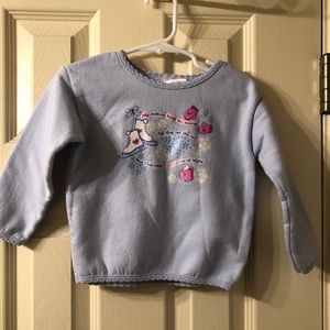 Kid Connection Light Blue Sweatshirt Sz 24Months